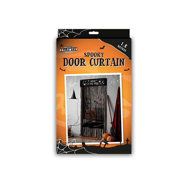 HALLOWEEN SPOOKY DOOR CURTAIN 1.8 METRES - EuroGiant