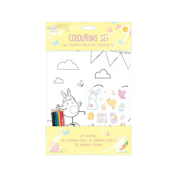 Happy Easter Colouring Set - EuroGiant