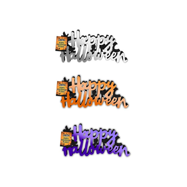 HAPPY HALLOWEEN PLAQUE 25cm - EuroGiant