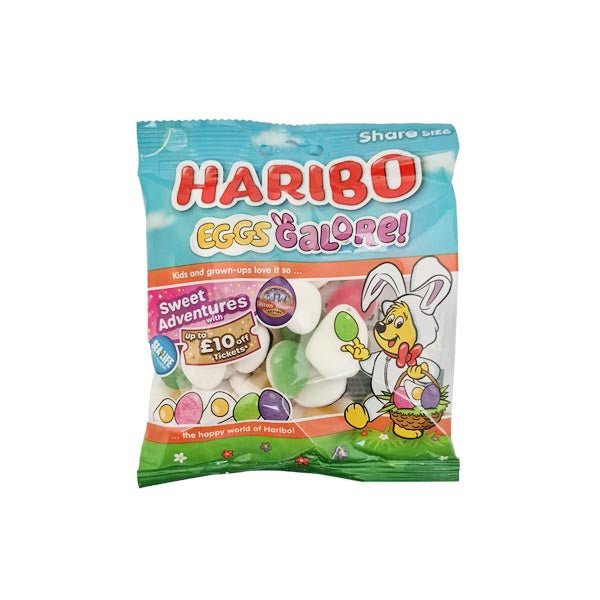 Haribo Eggs Galore Bag 160g - EuroGiant