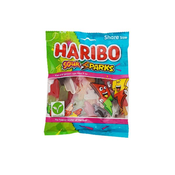 Haribo Sour Sparks 160g - EuroGiant