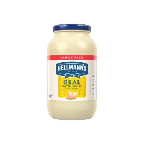 Hellmanns Real Mayonnaise Jar 800g - EuroGiant