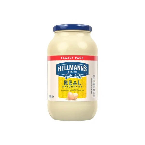 Hellmanns Real Mayonnaise Jar 800g - EuroGiant