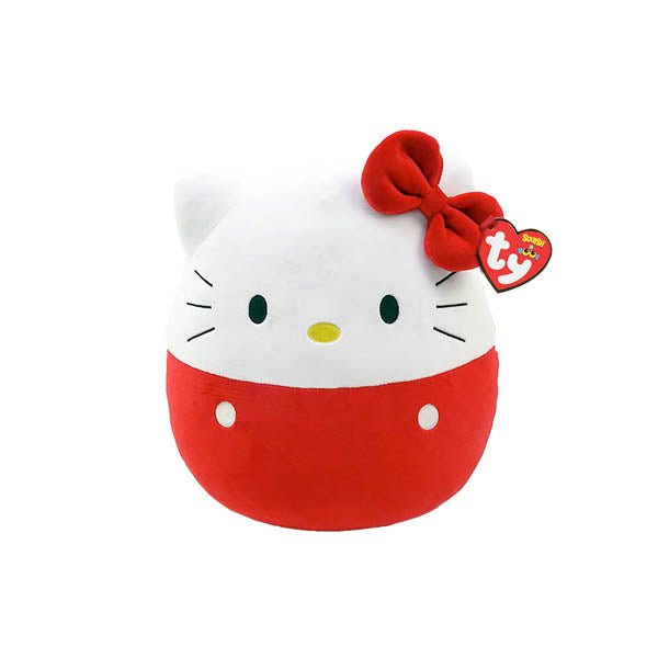 Hello Kitty Squish A Boo Red 14 Inch - EuroGiant