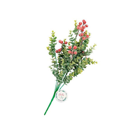 Holly & Ivy Berry Spray 48cm - EuroGiant