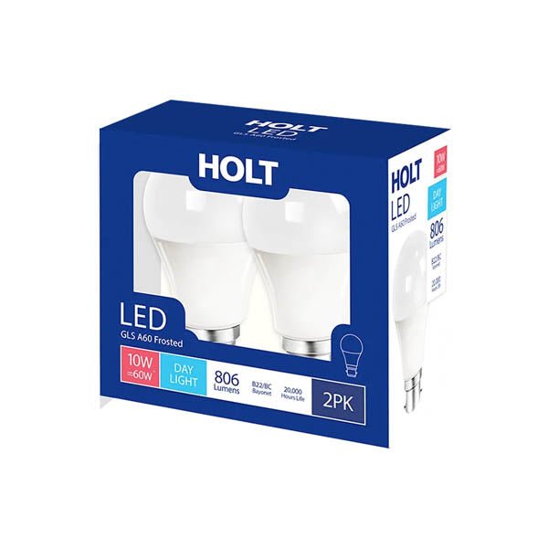 Holt Led Bulb 10W 2PK - EuroGiant