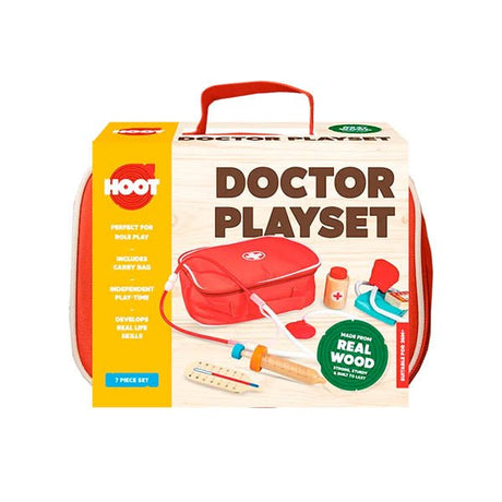 Hoot Doctor Play Set 7 Piece - EuroGiant