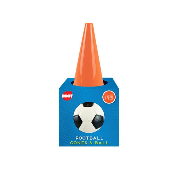 Hoot Football Cones & Ball - EuroGiant