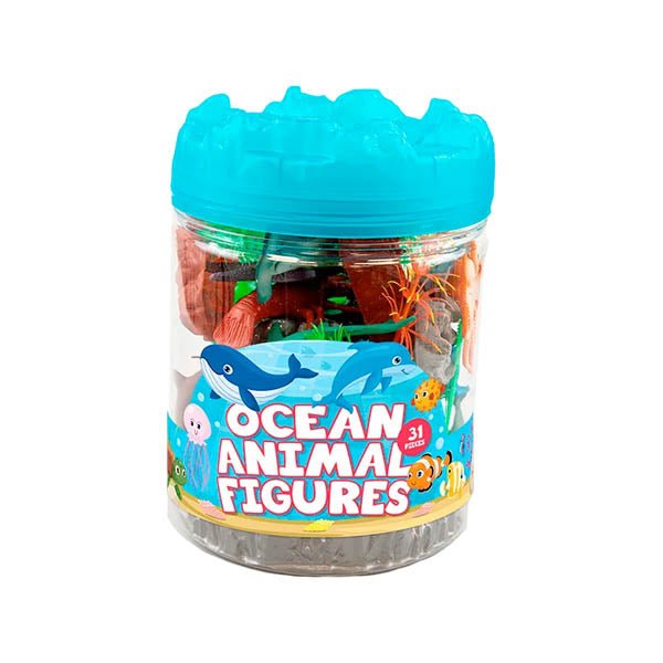 Hoot Ocean Animal Figures 31 Piece - EuroGiant