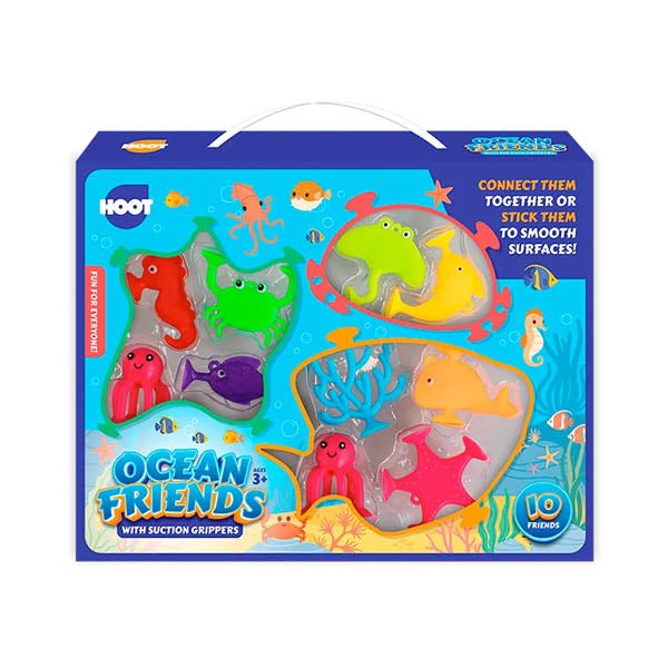 Hoot Ocean Friends With Suction Grippers - EuroGiant