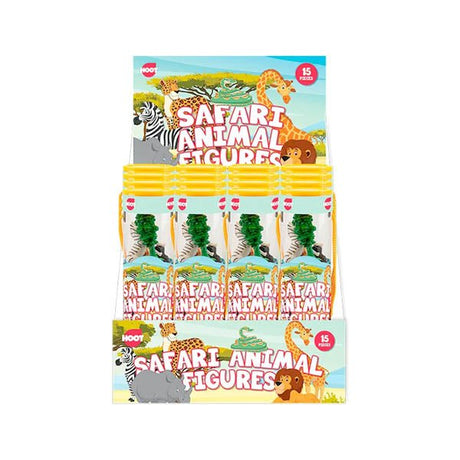 Hoot Safari Animal Figures 15 Pack - EuroGiant