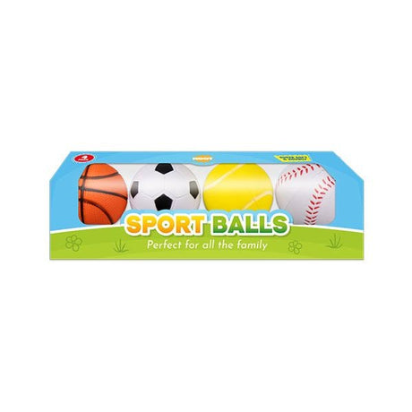 Hoot Sports Balls 4 Pack - EuroGiant