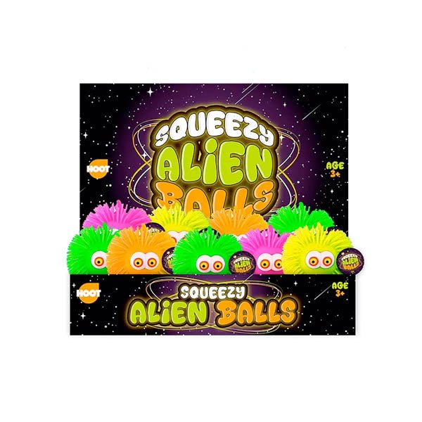 Hoot Squeezy Alien Balls - EuroGiant
