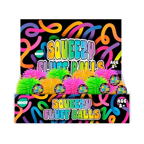 Hoot Squeezy Fluff Balls - EuroGiant