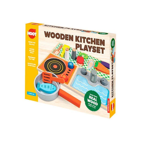 Hoot Wooden Kitchen Playset - EuroGiant