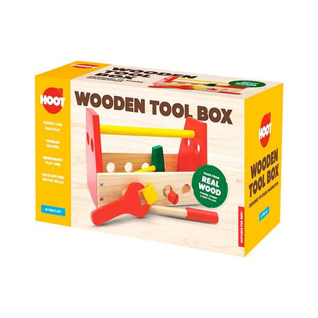 Hoot Wooden Tool Box Set - EuroGiant