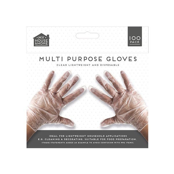 House & Home Multi Purpose Gloves 100 Pk - EuroGiant