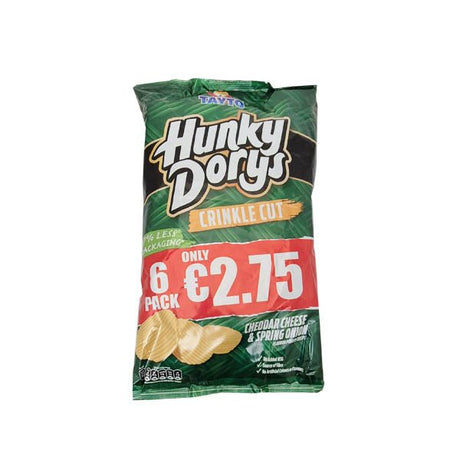 Hunky Dorys Cheese&onion 6PK - EuroGiant