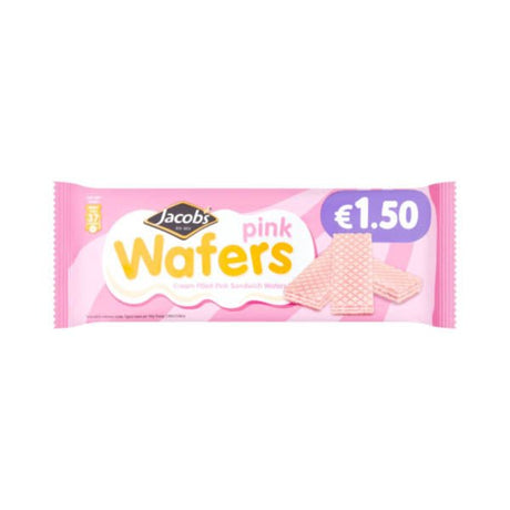 Jacobs Pink Wafers 100g - EuroGiant