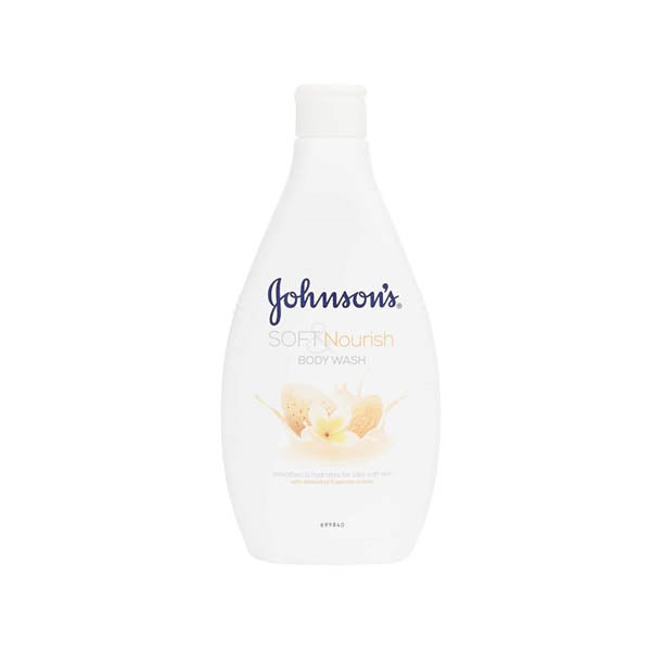 JOHNSONS BODY WASH SOFT & NOURISH 400ml - EuroGiant