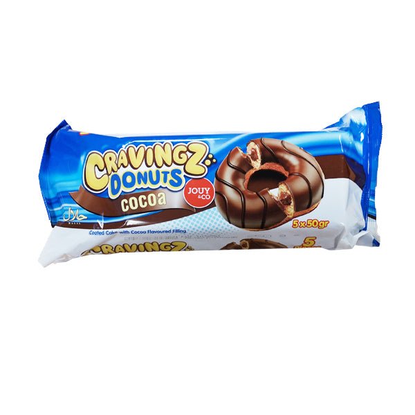 Jouy & Co Cravingz Donuts Cocoa 5 Pk - EuroGiant