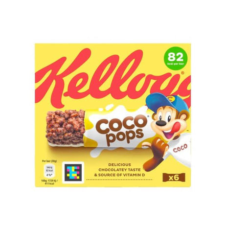 Kellogs Coco Pops Cereal Bar 6 Pack - EuroGiant