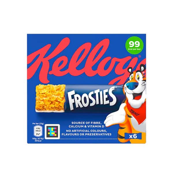Kellogs Frosties Snack Bar 6 Pk - EuroGiant