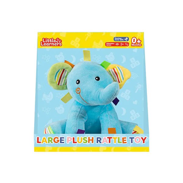 Large Plush Rattle Toy - EuroGiant