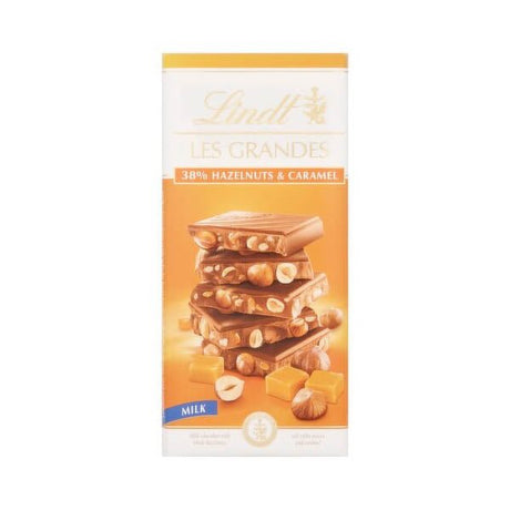 Lindt Les Grandes Hazelnuts+caramel 150g - EuroGiant