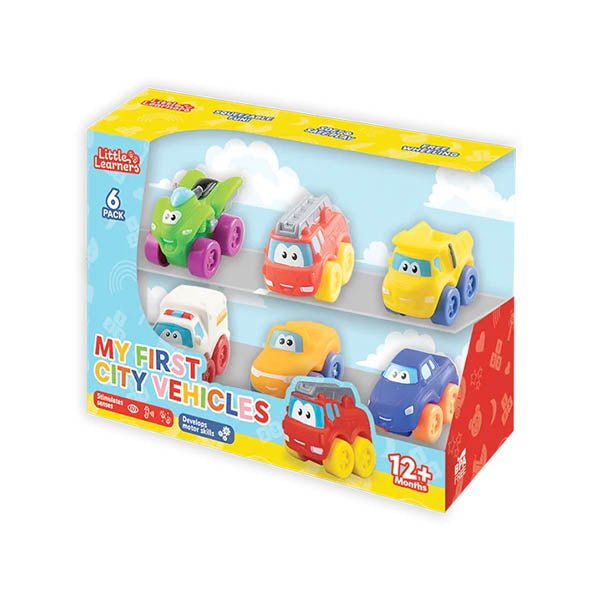 Little Learners My First City Vehicles 6 - EuroGiant