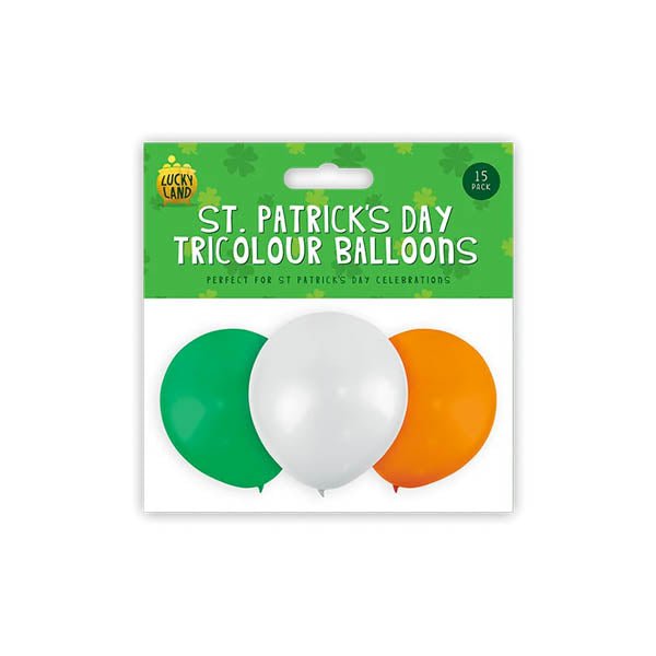 Lucky Land St Pats Day Tri Balloons 15 P - EuroGiant