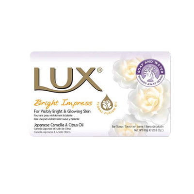 Lux Soap Bright Impress 80g - EuroGiant