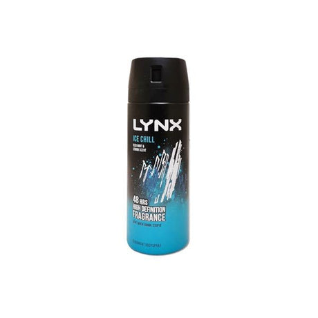 Lynx Deod. Body Spray Ice Chill 150ml - EuroGiant