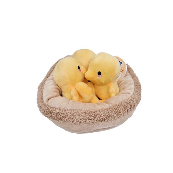 Miri Easter Basket Plush Chicks & Rabbit - EuroGiant