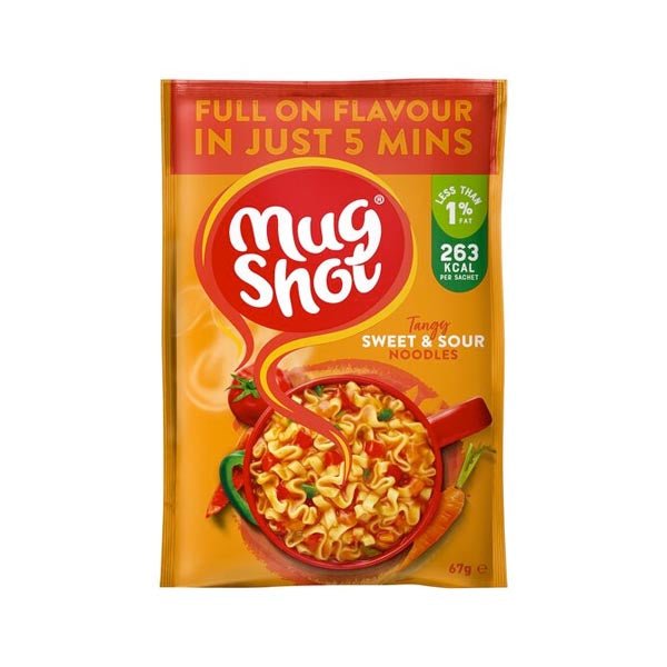 Mug Shot Sweet & Sour Noodles 67g - EuroGiant