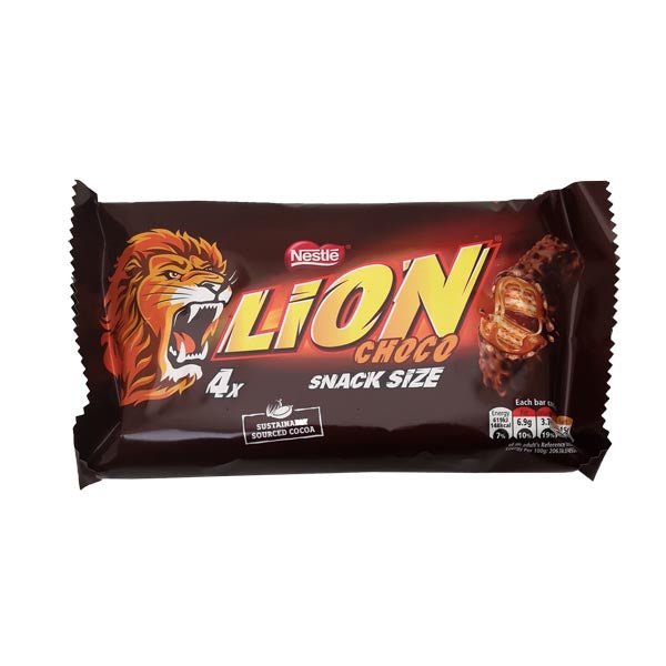 Nestle Lion Bar 30g 4 Pack - EuroGiant