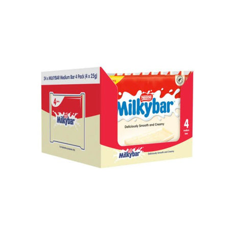 Nestle Milky Bar 25g 4 Pack - EuroGiant