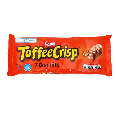 Nestle Toffee Crisp Biscuit 7 Pack 130.9 - EuroGiant