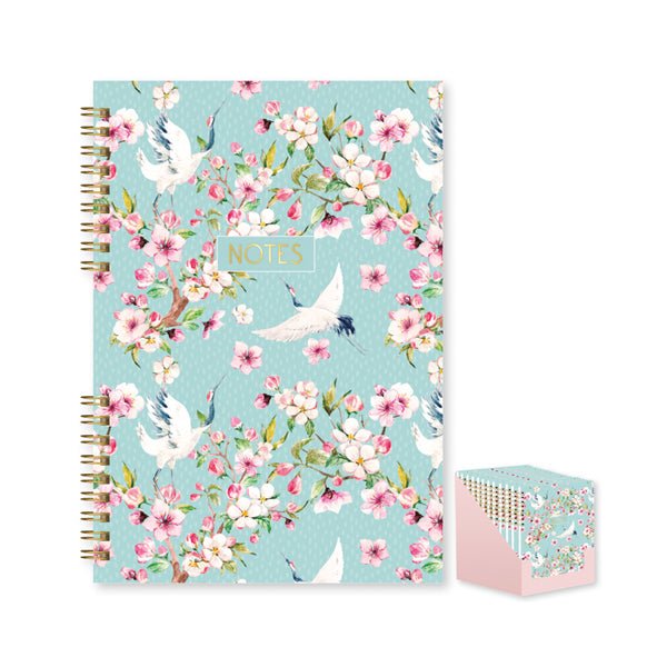 Notes A5 Split Wiro Pink Blossom - EuroGiant