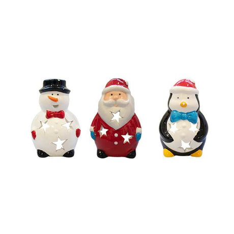 Novelty Christmas Tea Light Holder - EuroGiant