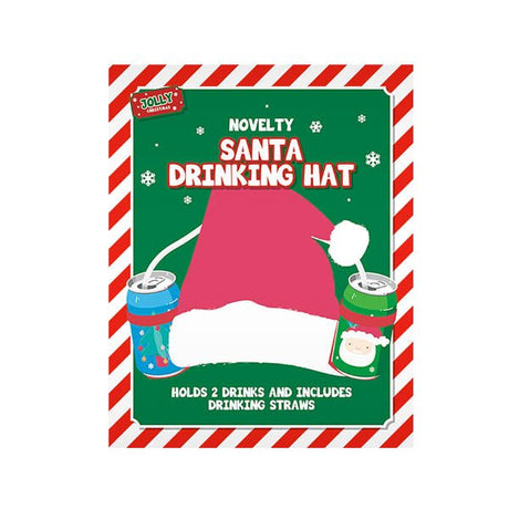 Novelty Santa Drinking Hat - EuroGiant