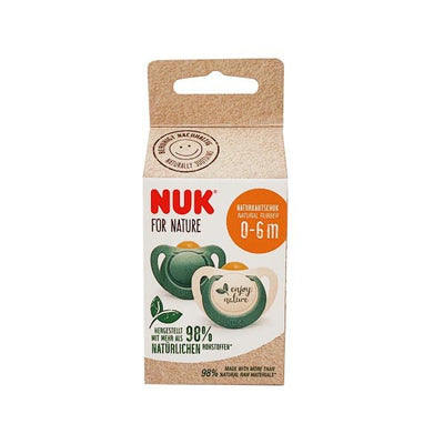Nuk Nature Soother Asst. 2 Pack - EuroGiant