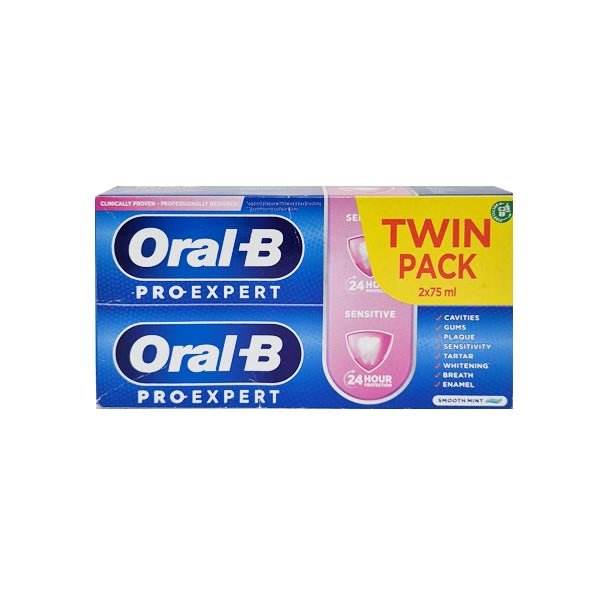 Oral B Pro Expert Toothpaste 75ml Twin P - EuroGiant