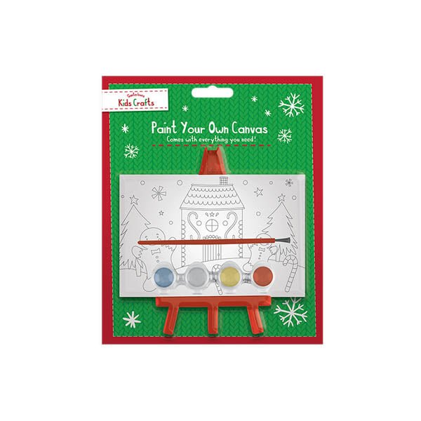 Paint Your Own Christmas Canvas - EuroGiant