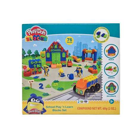 Play - doh Blocks School 76 Piece Set - EuroGiant