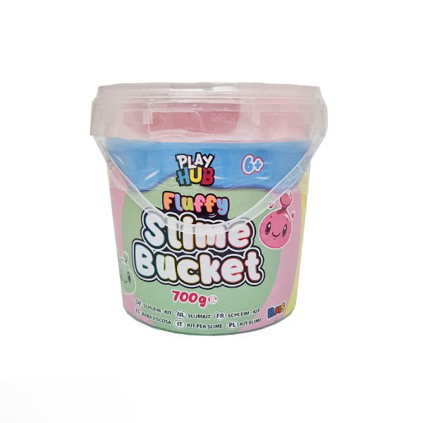 Play Hub Fluffy Slime Bucket 700g - EuroGiant