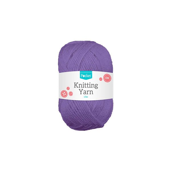 Pocket Knitting Yarn Lilac 75g - EuroGiant