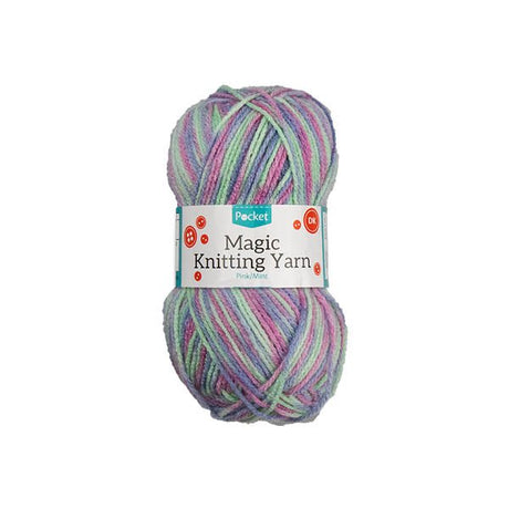 Pocket Magic Knitting Yarn Pink/mint 50g - EuroGiant