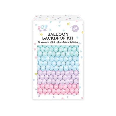 Pop Party Balloon Backdrop Kit - EuroGiant