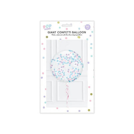 Pop Party Giant Confetti Balloon 90cm - EuroGiant